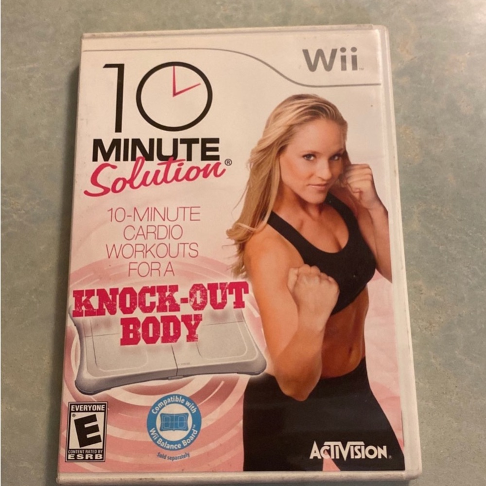 10 minute solution workout for Wii